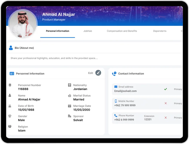 تطبيق كل شيء واجهة التابلت